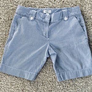 LOFT Seersucker Shorts
